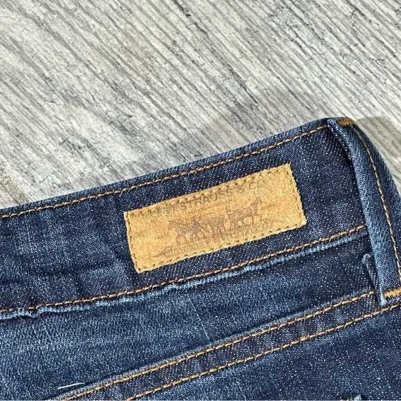 Ladies LEVI’S 545 Dark Wash 545 Ankle Skinny Jeans 16 - Picture 10 of 10